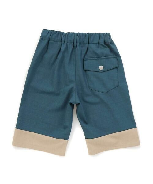 WASK / ワスク ショート・ハーフ・半端丈パンツ | 5.5分丈トロストレッチウェビングベルトパンツ(100~160cm) | 詳細12