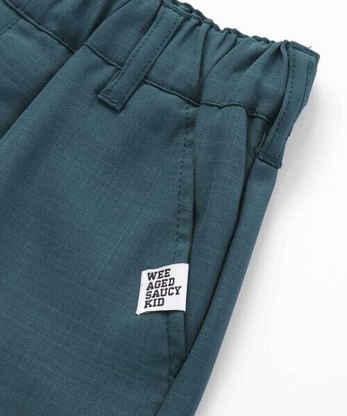 WASK / ワスク ショート・ハーフ・半端丈パンツ | 5.5分丈トロストレッチウェビングベルトパンツ(100~160cm) | 詳細14