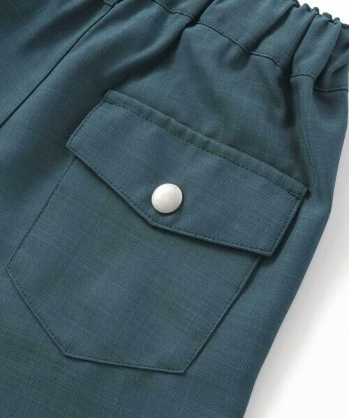 WASK / ワスク ショート・ハーフ・半端丈パンツ | 5.5分丈トロストレッチウェビングベルトパンツ(100~160cm) | 詳細17