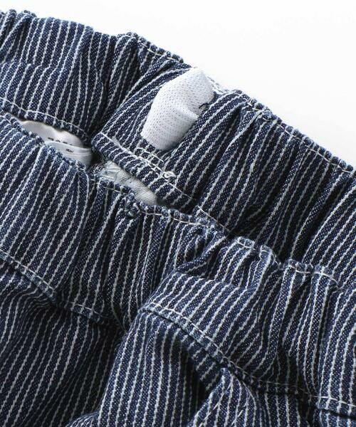 WASK / ワスク ショート・ハーフ・半端丈パンツ | 5.5分丈ヒッコリーワークパンツ(100~160cm) | 詳細14