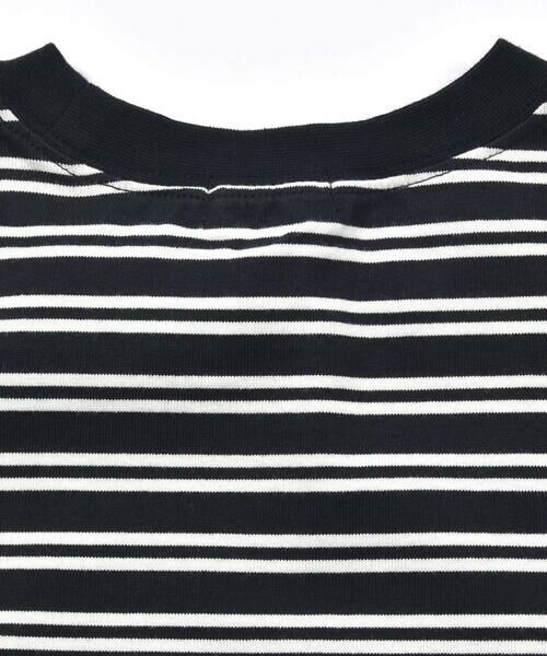 WASK / ワスク Tシャツ | ボーダーロゴプリント天竺Tシャツ(100~160cm) | 詳細8