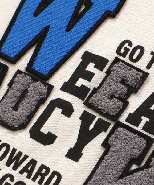 WASK / ワスク Tシャツ | カラフルロゴパッチ刺しゅう天竺Tシャツ(100~160cm) | 詳細7