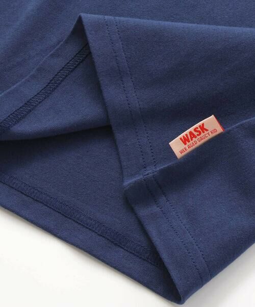 WASK / ワスク Tシャツ | 【接触冷感】WASKマーク箔プリント天竺Tシャツ(100~160cm) | 詳細6