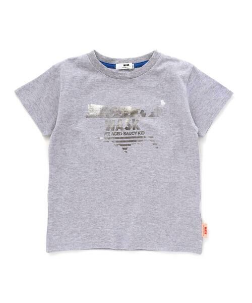 WASK / ワスク Tシャツ | 【接触冷感】WASKマーク箔プリント天竺Tシャツ(100~160cm) | 詳細13