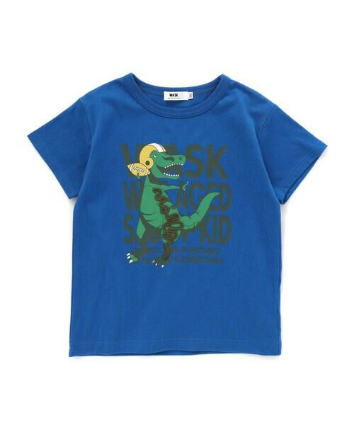 WASK / ワスク Tシャツ | 【速乾】WASKサル×恐竜天竺Tシャツ(80~160cm) | 詳細4