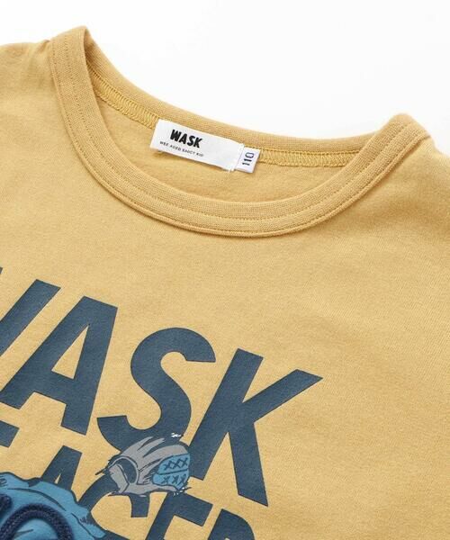 WASK / ワスク Tシャツ | 【速乾】WASKサル×恐竜天竺Tシャツ(80~160cm) | 詳細9
