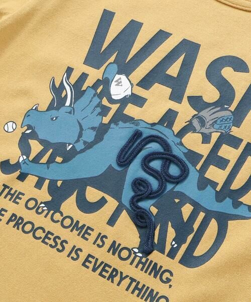 WASK / ワスク Tシャツ | 【速乾】WASKサル×恐竜天竺Tシャツ(80~160cm) | 詳細10