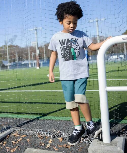 WASK / ワスク Tシャツ | 【速乾】WASKサル×恐竜天竺Tシャツ(80~160cm) | 詳細17