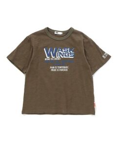 WASK / ワスク Tシャツ | スラブ天竺アメカジロゴTシャツ(100~160cm)