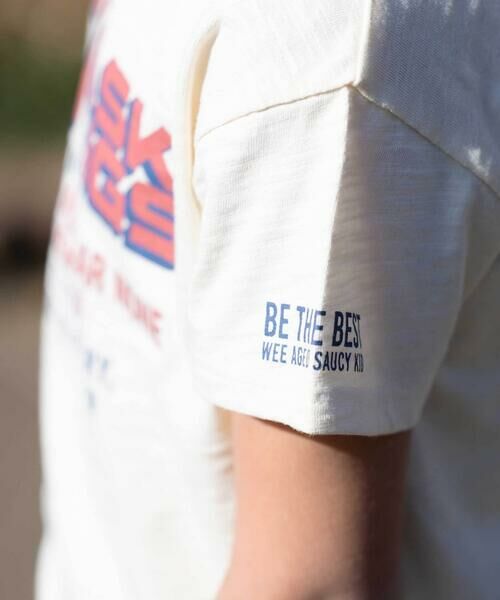 WASK / ワスク Tシャツ | スラブ天竺アメカジロゴTシャツ(100~160cm) | 詳細3