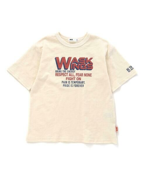 WASK / ワスク Tシャツ | スラブ天竺アメカジロゴTシャツ(100~160cm) | 詳細4