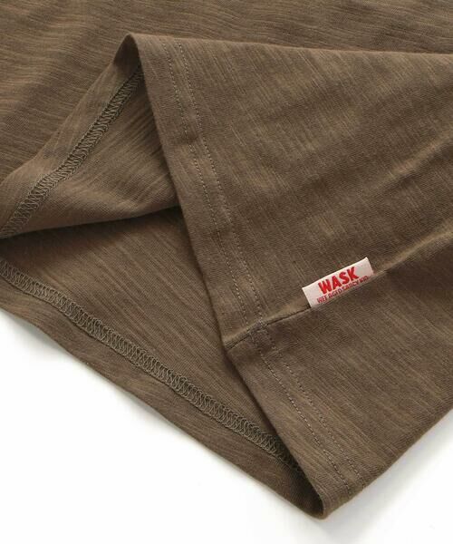 WASK / ワスク Tシャツ | スラブ天竺アメカジロゴTシャツ(100~160cm) | 詳細11