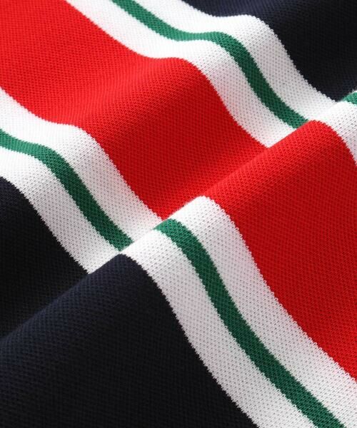 WASK / ワスク Tシャツ | ヘンリーネックカノコマルチボーダーTシャツ(110~160cm) | 詳細10