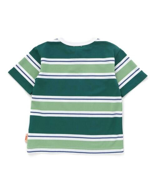 WASK / ワスク Tシャツ | ヘンリーネックカノコマルチボーダーTシャツ(110~160cm) | 詳細15