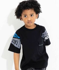 WASK / ワスク Tシャツ | 【接触冷感】天竺ペナントロゴTシャツ(110~160cm)