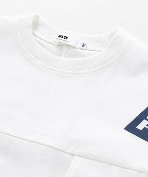 WASK / ワスク Tシャツ | 【接触冷感】天竺ペナントロゴTシャツ(110~160cm) | 詳細8