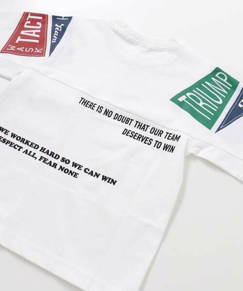 WASK / ワスク Tシャツ | 【接触冷感】天竺ペナントロゴTシャツ(110~160cm) | 詳細13