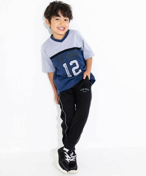 WASK / ワスク Tシャツ | 【速乾】Vネックユニフォーム風天竺Tシャツ(110~160cm) | 詳細7