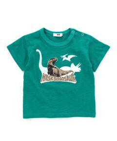 WASK / ワスク Tシャツ | 恐竜の愉快な仲間たちスラブ天竺Tシャツ(80~130cm)