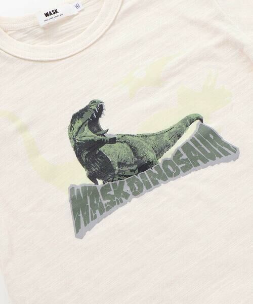 WASK / ワスク Tシャツ | 恐竜の愉快な仲間たちスラブ天竺Tシャツ(80~130cm) | 詳細4