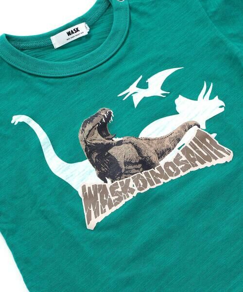 WASK / ワスク Tシャツ | 恐竜の愉快な仲間たちスラブ天竺Tシャツ(80~130cm) | 詳細11