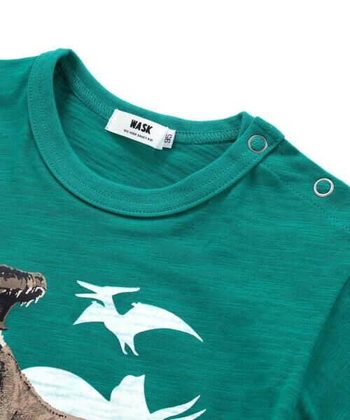 WASK / ワスク Tシャツ | 恐竜の愉快な仲間たちスラブ天竺Tシャツ(80~130cm) | 詳細8