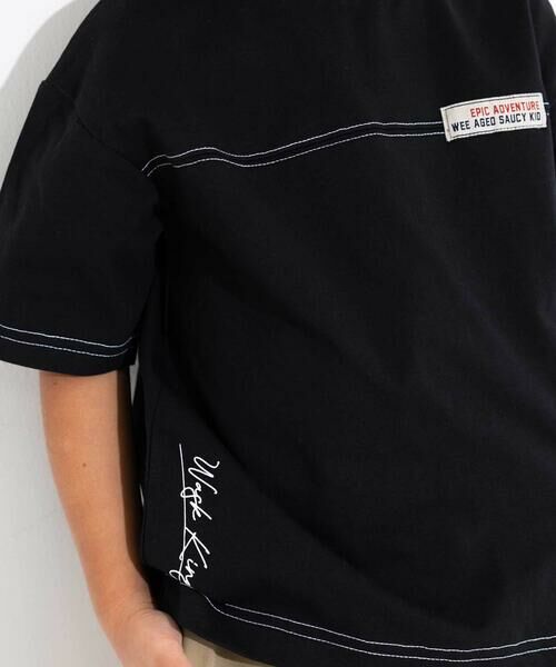 WASK / ワスク セットアップ | ロゴTシャツ&ボーダータンクトップセット(110~160cm) | 詳細2