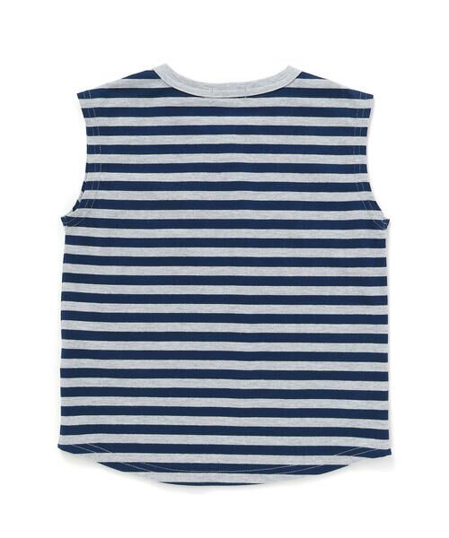 WASK / ワスク セットアップ | ロゴTシャツ&ボーダータンクトップセット(110~160cm) | 詳細10