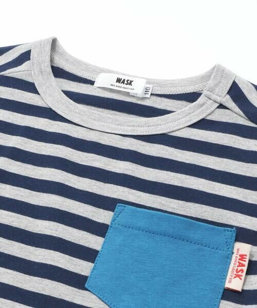 WASK / ワスク セットアップ | ロゴTシャツ&ボーダータンクトップセット(110~160cm) | 詳細17