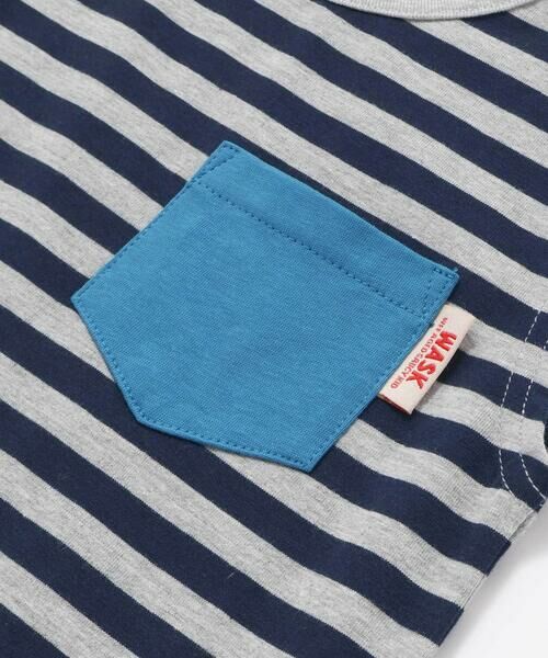 WASK / ワスク セットアップ | ロゴTシャツ&ボーダータンクトップセット(110~160cm) | 詳細18