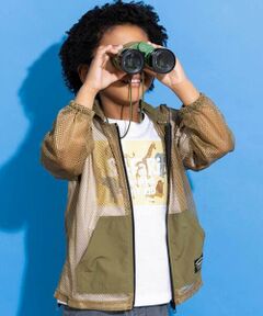 WASK / ワスク パーカー | 【防虫】ナイロンポケットメッシュ防虫パーカー(100~160cm)