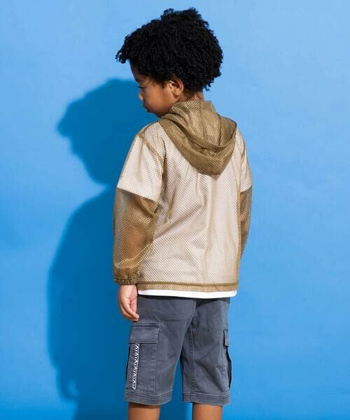 WASK / ワスク パーカー | 【防虫】ナイロンポケットメッシュ防虫パーカー(100~160cm) | 詳細3