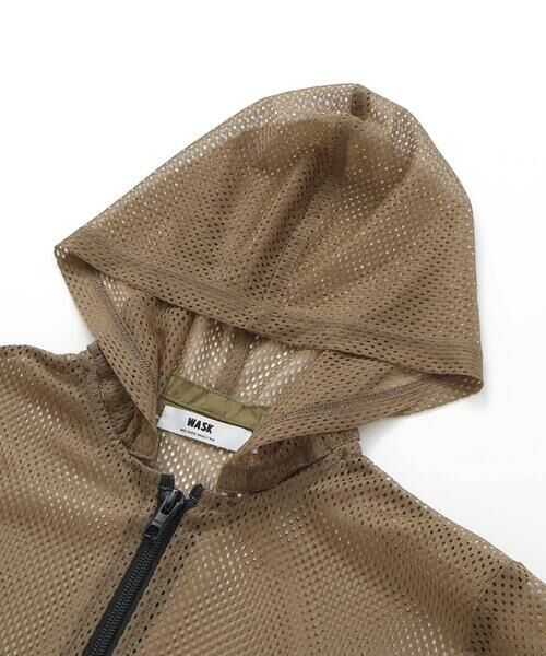 WASK / ワスク パーカー | 【防虫】ナイロンポケットメッシュ防虫パーカー(100~160cm) | 詳細7