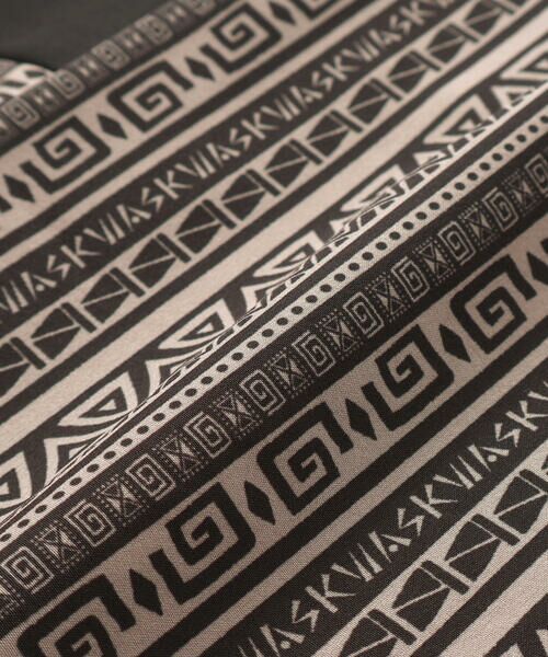 WASK / ワスク シャツ・ブラウス | 【お揃い】ネイティブ柄切り替えアロハウェザーシャツ(100~160cm) | 詳細13