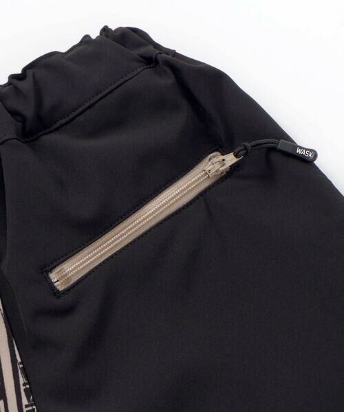 WASK / ワスク ショート・ハーフ・半端丈パンツ | 【お揃い】5.5分丈ネイティブ柄切り替えウェザーパンツ(100~160cm) | 詳細10