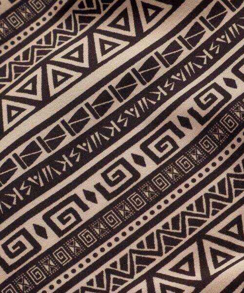 WASK / ワスク ショート・ハーフ・半端丈パンツ | 【お揃い】5.5分丈ネイティブ柄切り替えウェザーパンツ(100~160cm) | 詳細14