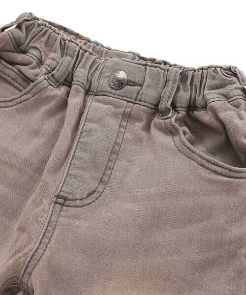 WASK / ワスク デニムパンツ | 6分丈合皮タグストレッチデニムパンツ(100~160cm) | 詳細11