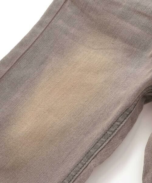 WASK / ワスク デニムパンツ | 6分丈合皮タグストレッチデニムパンツ(100~160cm) | 詳細12