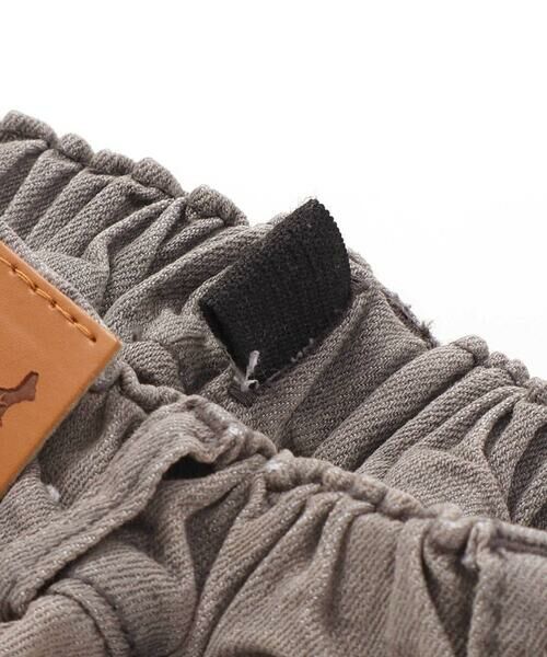 WASK / ワスク デニムパンツ | 6分丈合皮タグストレッチデニムパンツ(100~160cm) | 詳細16