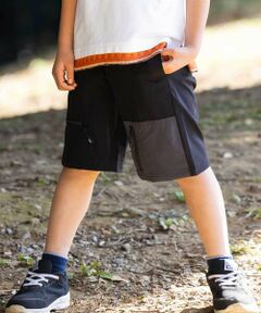 WASK / ワスク ショート・ハーフ・半端丈パンツ | 5.5分丈ファスナーポケットパンツ(100~160cm)