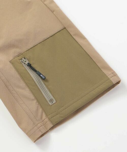 WASK / ワスク ショート・ハーフ・半端丈パンツ | 5.5分丈ファスナーポケットパンツ(100~160cm) | 詳細14