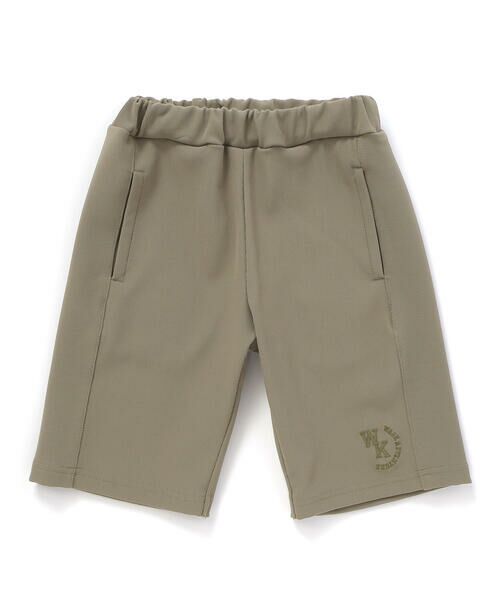 WASK / ワスク ショート・ハーフ・半端丈パンツ | 5分丈サイド切り替え刺しゅうパンツ(100~160cm) | 詳細6