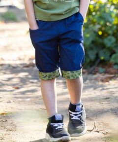 WASK / ワスク ショート・ハーフ・半端丈パンツ | 6分丈裾恐竜柄パンツ(100~160cm)