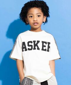 WASK / ワスク Tシャツ | 【速乾】【お揃い】袖柄テープ天竺Tシャツ(100~160cm)