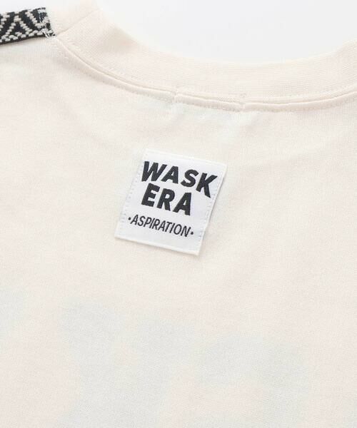 WASK / ワスク Tシャツ | 【速乾】【お揃い】袖柄テープ天竺Tシャツ(100~160cm) | 詳細9