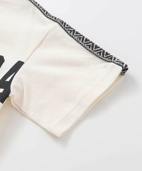 WASK / ワスク Tシャツ | 【速乾】【お揃い】袖柄テープ天竺Tシャツ(100~160cm) | 詳細10