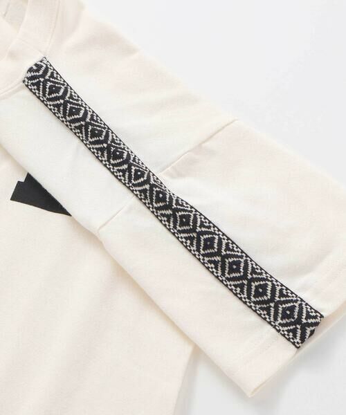 WASK / ワスク Tシャツ | 【速乾】【お揃い】袖柄テープ天竺Tシャツ(100~160cm) | 詳細11