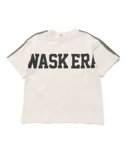 WASK / ワスク Tシャツ | 【速乾】【お揃い】袖柄テープ天竺Tシャツ(100~160cm) | 詳細5