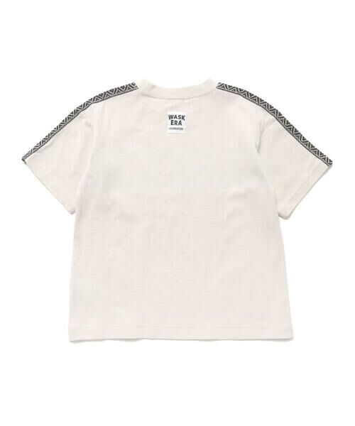WASK / ワスク Tシャツ | 【速乾】【お揃い】袖柄テープ天竺Tシャツ(100~160cm) | 詳細6