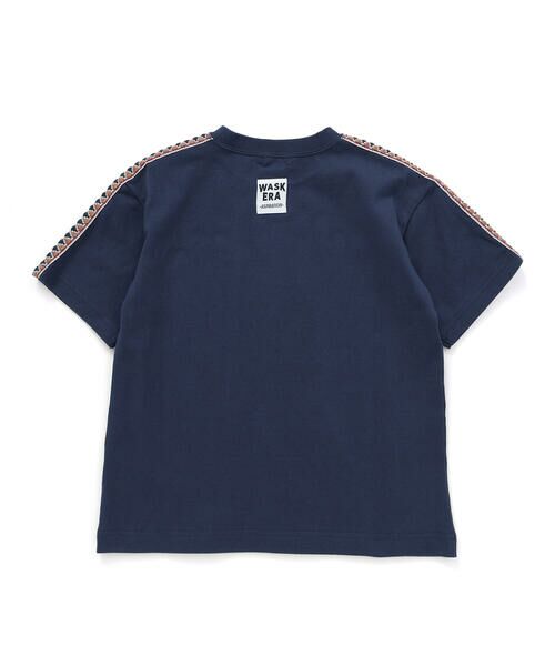 WASK / ワスク Tシャツ | 【速乾】【お揃い】袖柄テープ天竺Tシャツ(100~160cm) | 詳細16